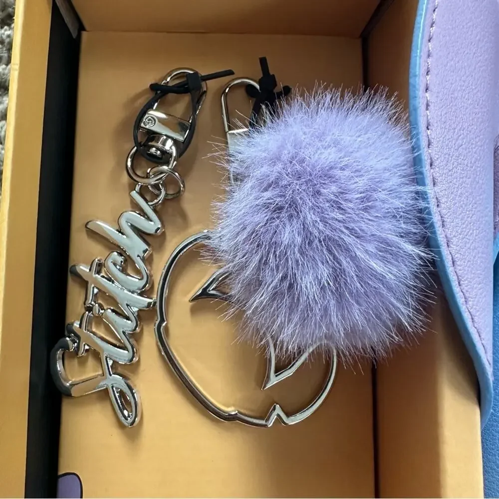 Disney Stitch Blue and Purple Crossbody Set with charms New